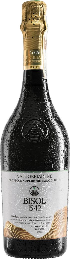 Crede Brut Valdobbiadene Prosecco Superiore DOCG 2023 Venetien | Italien | 11,5% vol | 0,75 l