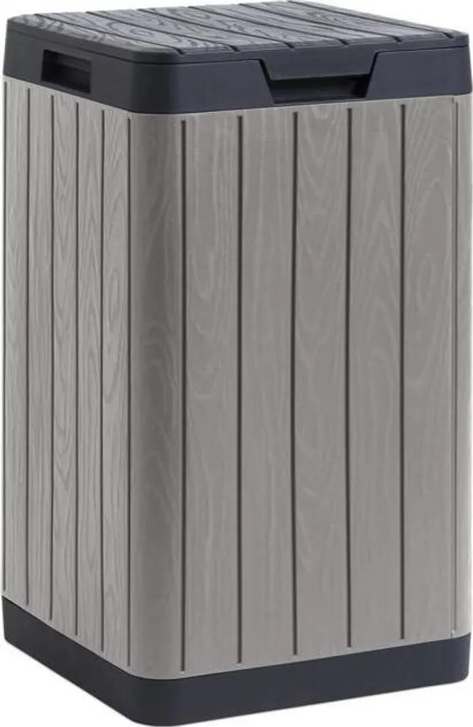 Panier de jardin 80 L Toomax Rio en plastique robuste Gris et Graphite