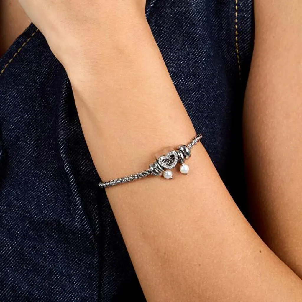 Bracelet pampilles gouttes SCZ1399 finition brillante et ajustable