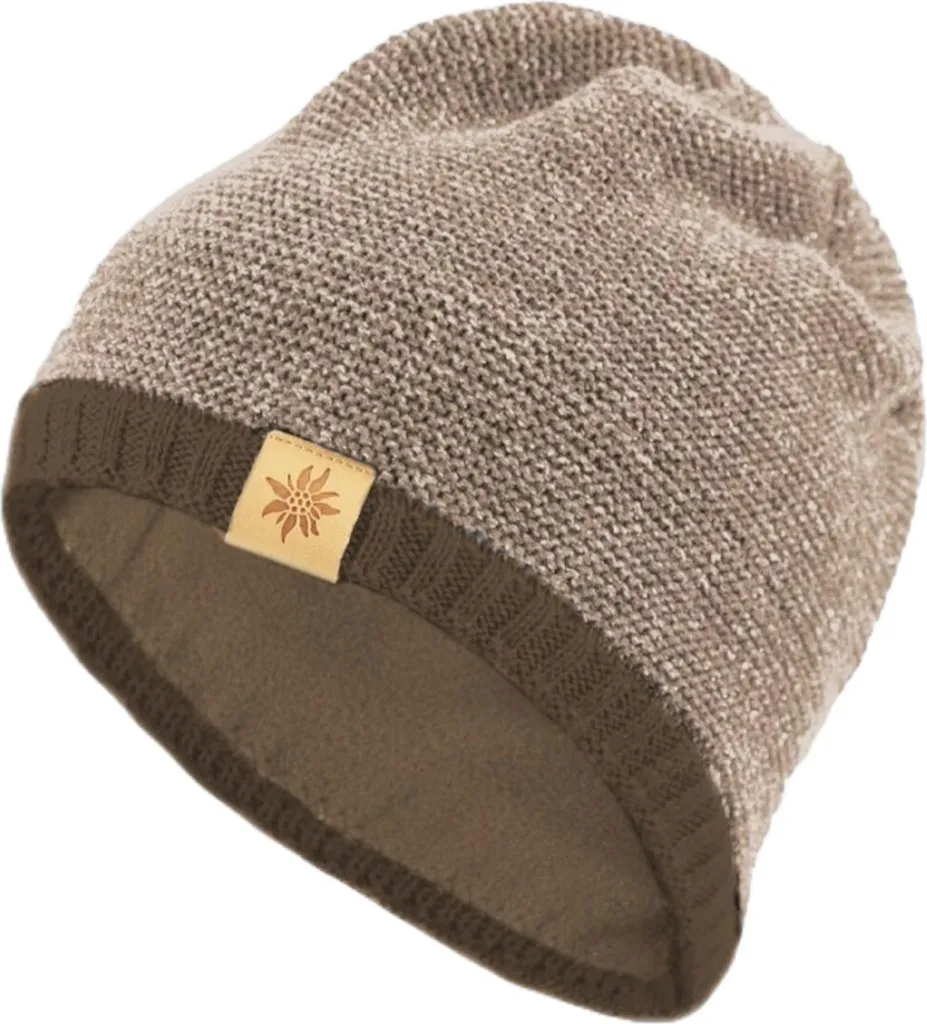 Il Vero Cappello Bavarese a Maglia Bicolore - Calore di Tradizione