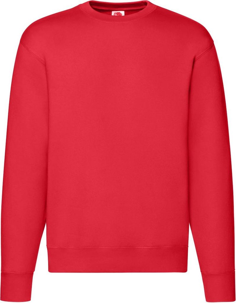 Fruit of the Loom - "Premium" Sweatshirt Eingesetzt für Herren FK2438 (XXL) (Rot)