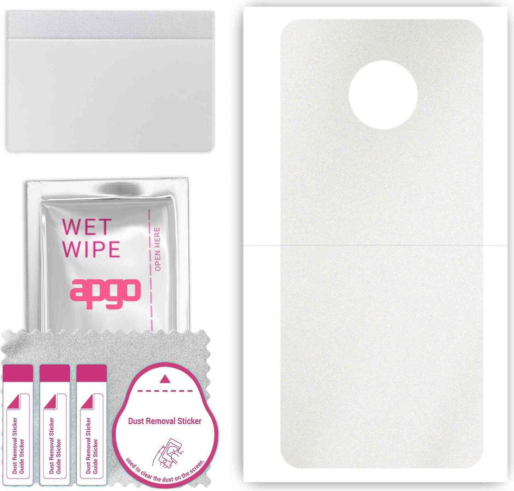 apgo Rückseite Schutzfolie, Skin, kompatibel mit Doogee X95 Pro, Hinten Displayschutzfolie aus Vinylfolie, kratzfest, einfache Montage - Matt Tran...