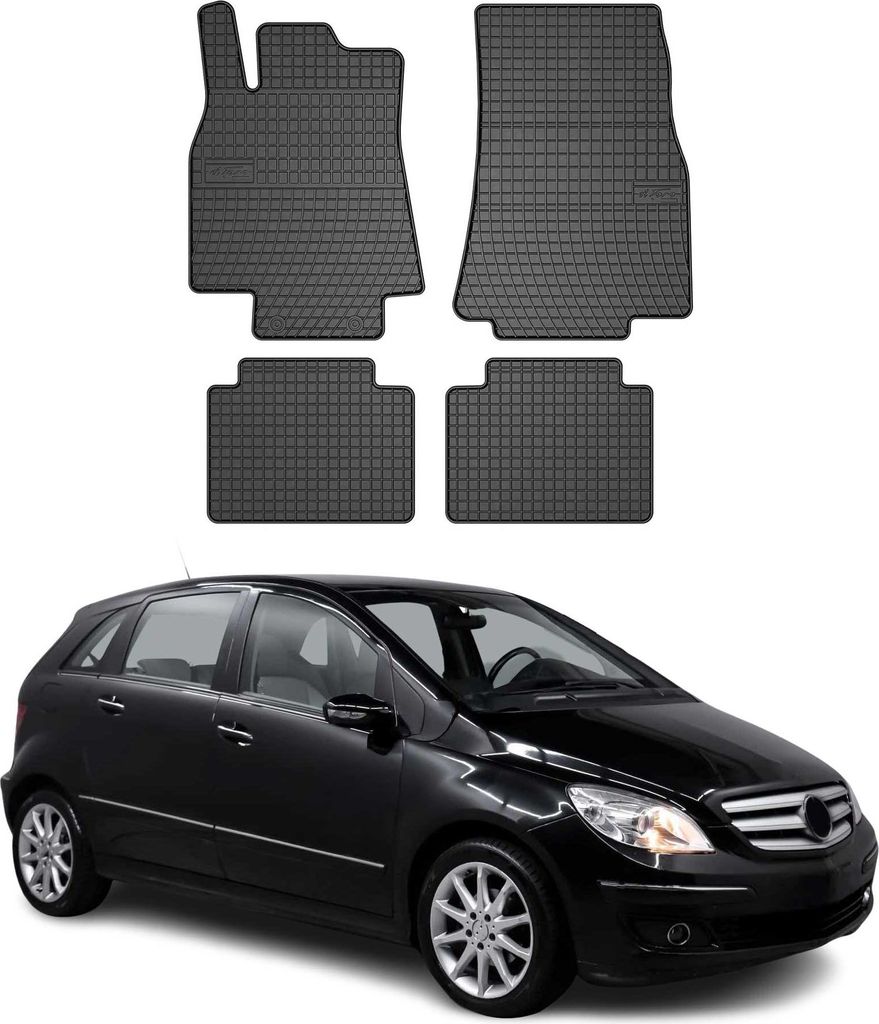 2005-2011 Mercedes triedy B W245 Podlahové rohože gumové Obrázok produktu 