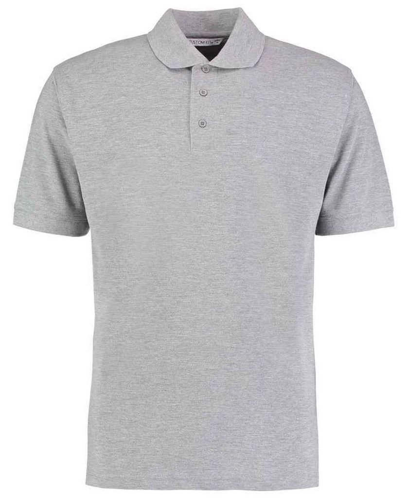 Kustom Kit - "Klassic" Poloshirt für Herren, Superwäsche 60°C, Klassisch LT5698 (L) (Grau meliert)