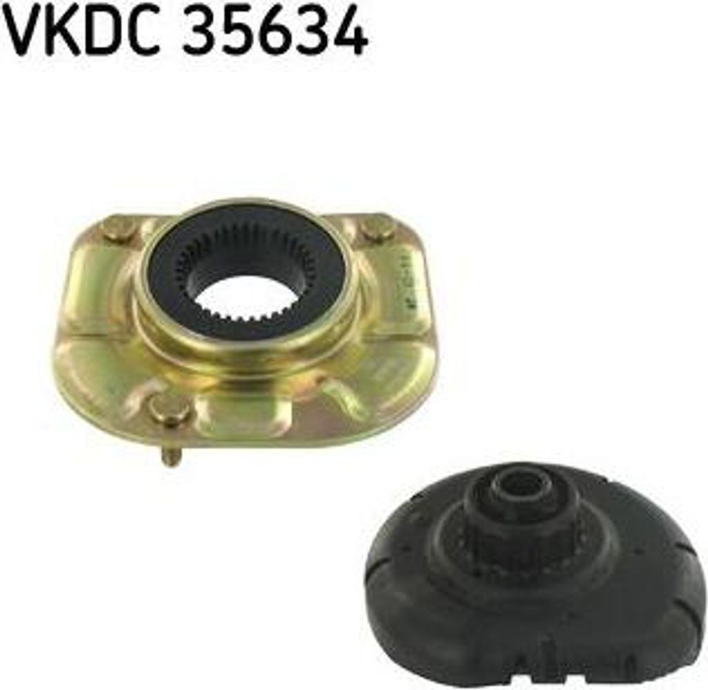 SKF VKDC 35634 Federbein-Stützlager OE 30683637 kompatibel mit V70, 850, C70, S70, S80