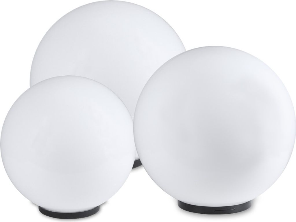 Kugelleuchte 3er Set 20/30/40cm weiß Kugellampen Produktbild 1
