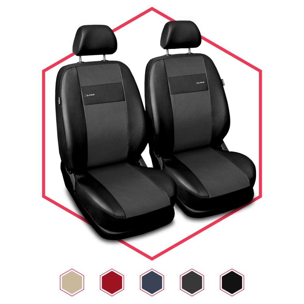 Autositzbezüge Universal Schonbezüge PKW Auto Set 1+1 Vorne für Mitsubishi ASX