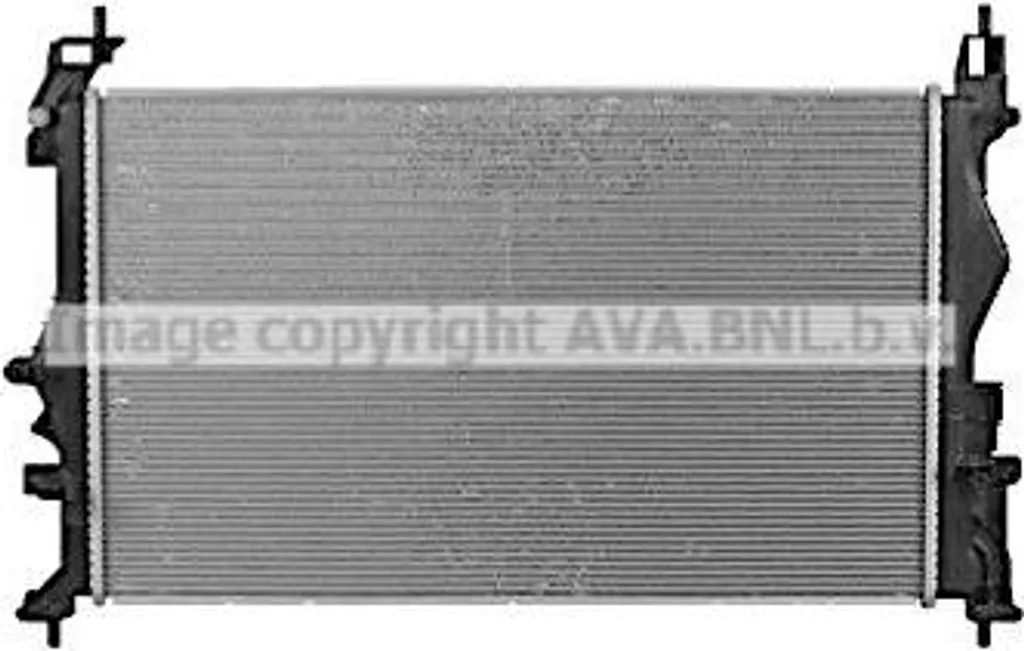 Radiateur Moteur pour Opel Corsa E : Remplacement OE 13440199 AVA