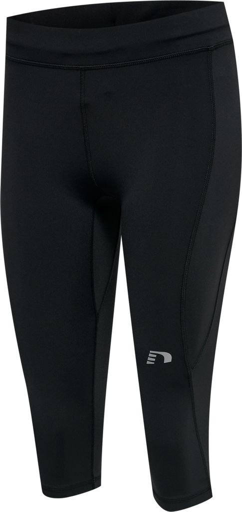 Newline Core Running Knee Tights 3/4 Damen Hose Laufhose schwarz 500105-2001, Größe:M