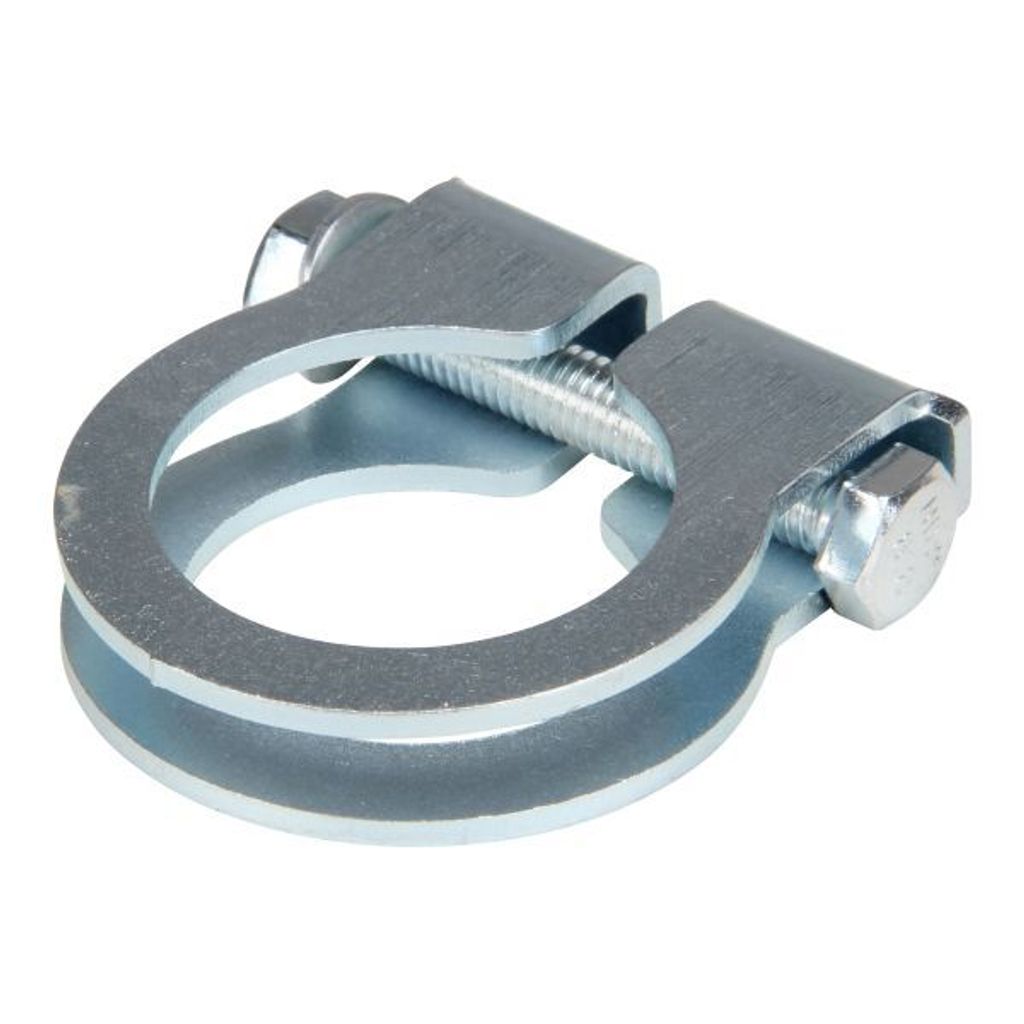 Schelle Krümmer-Schalldämpfer Auspuff verzinkt 28mm für Simson S50 S51 S53 S70 S83 KR51 Schwalbe SR4 SR50 SR80