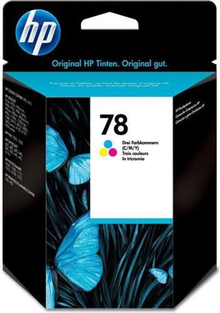 HP 78 Tri-color Inkjet Print Cartridge, Original, Tinte auf Produktbild 