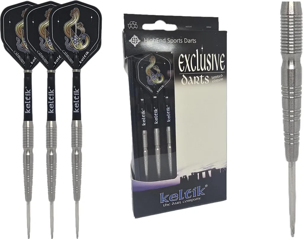 Fléchettes tungstène 90% Keltik Darian 23g haute performance