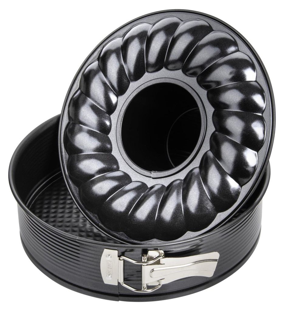 Moule à manqué et à savarin double fond 24 cm Zenker Black Image du produit 