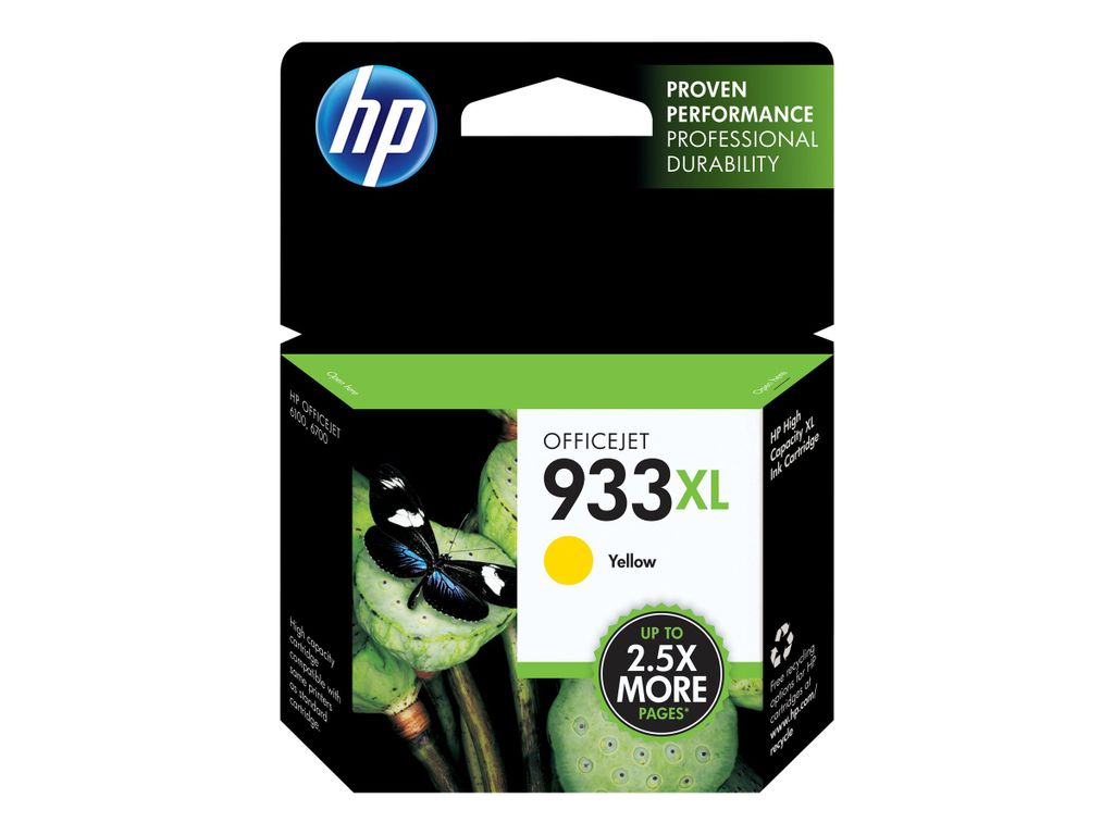 HP Nr 933 XL cartouche d'impression jaune (CN056AE) Image du produit 