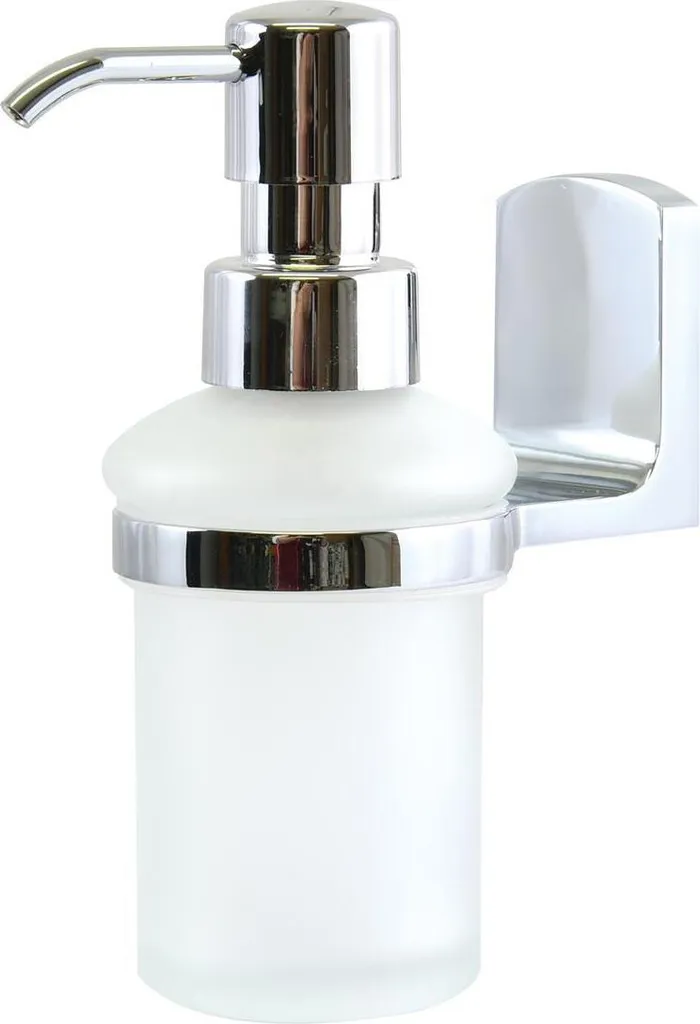 Offerta Spirella Taku Dispenser Sapone Vetro Satinato Acciaio Inox