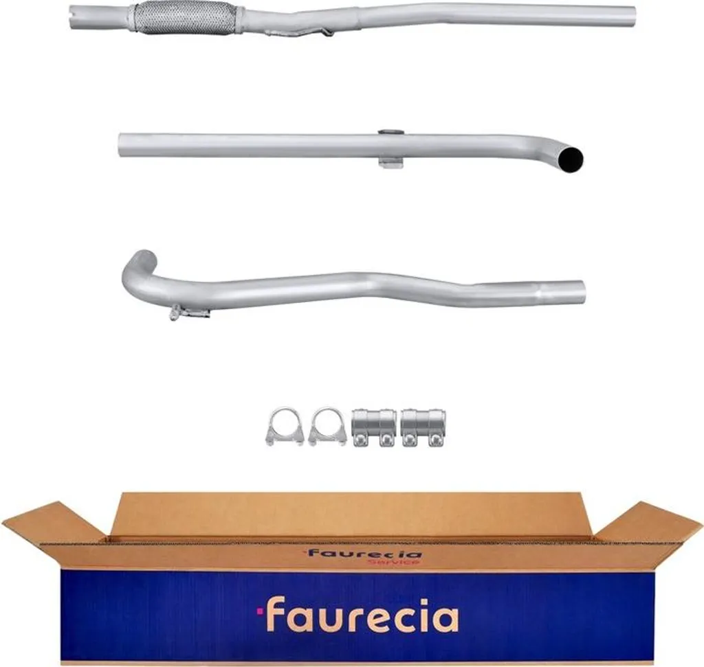Tube intermédiaire d'échappement pour FIAT PALIO - Qualité FAURECIA Pro