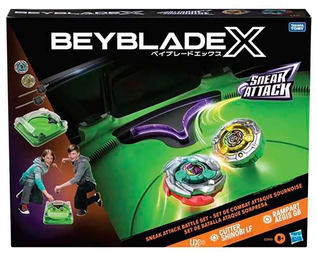 Beyblade, ensemble d'attaque furtive X, à partir de 8 ans Image du produit 