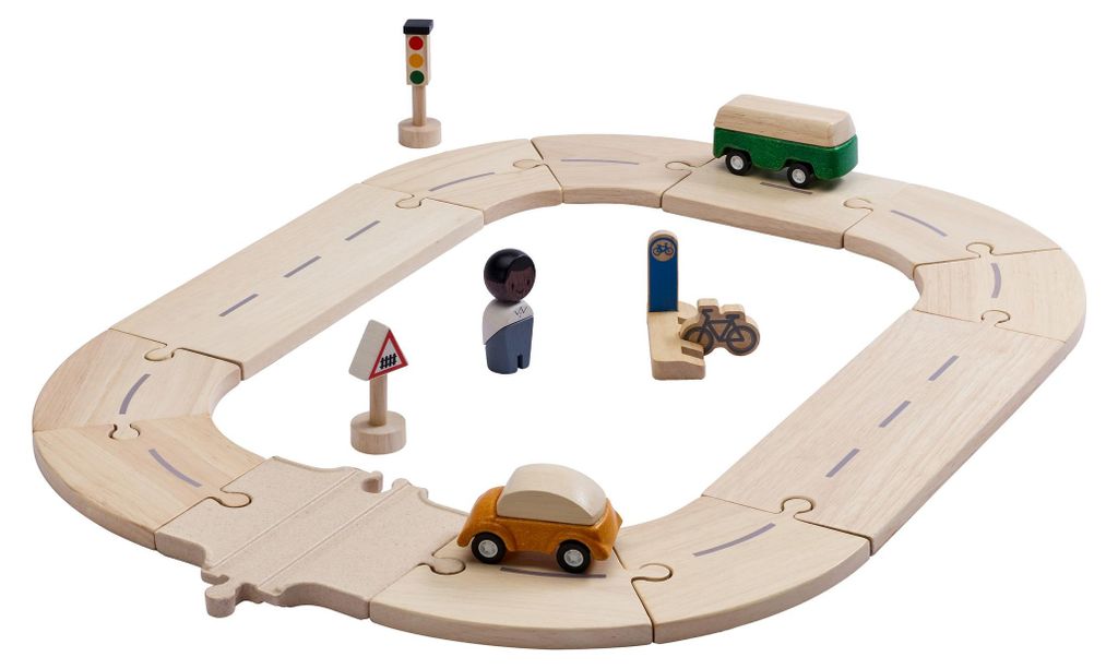 PlanToys- Mein Erstes Straßenset  18,8x7,5x28 cm - 3y+ Produktbild 