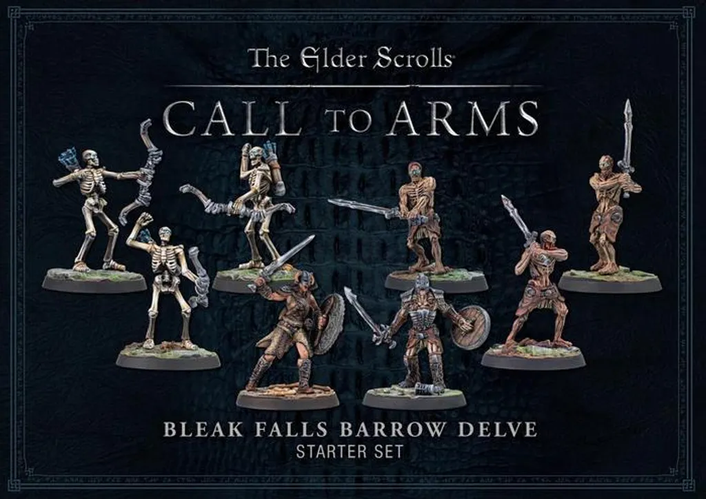 Décors de Donjon miniatures pour jeu de figurines Elder Scrolls - 2