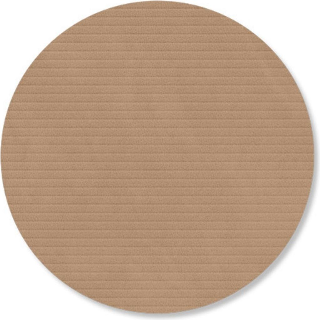 LIND DNA Corduroy Untersetzer Circle nougat 10cm