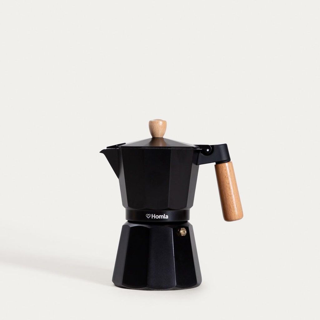 Kávovar na espresso MIA MOKKA černý s dřevěnou rukojetí 6 Obrázek produktu 