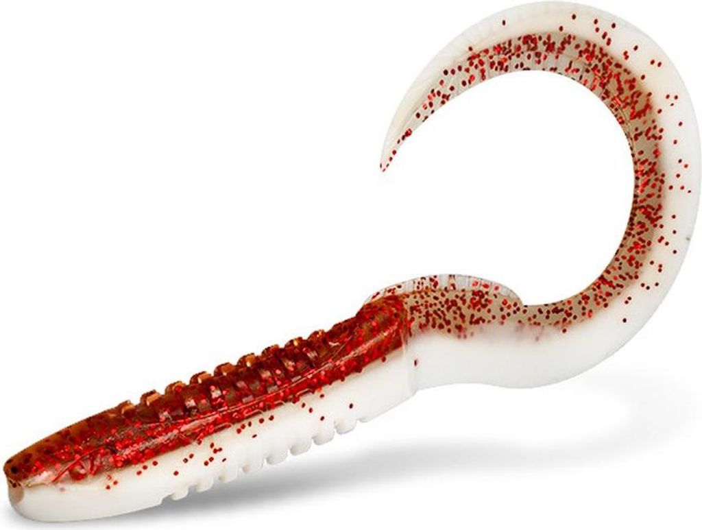 5 x 60mm Twister DeadSNOW Gummifisch Gummiköder Forelle Barsch Zander