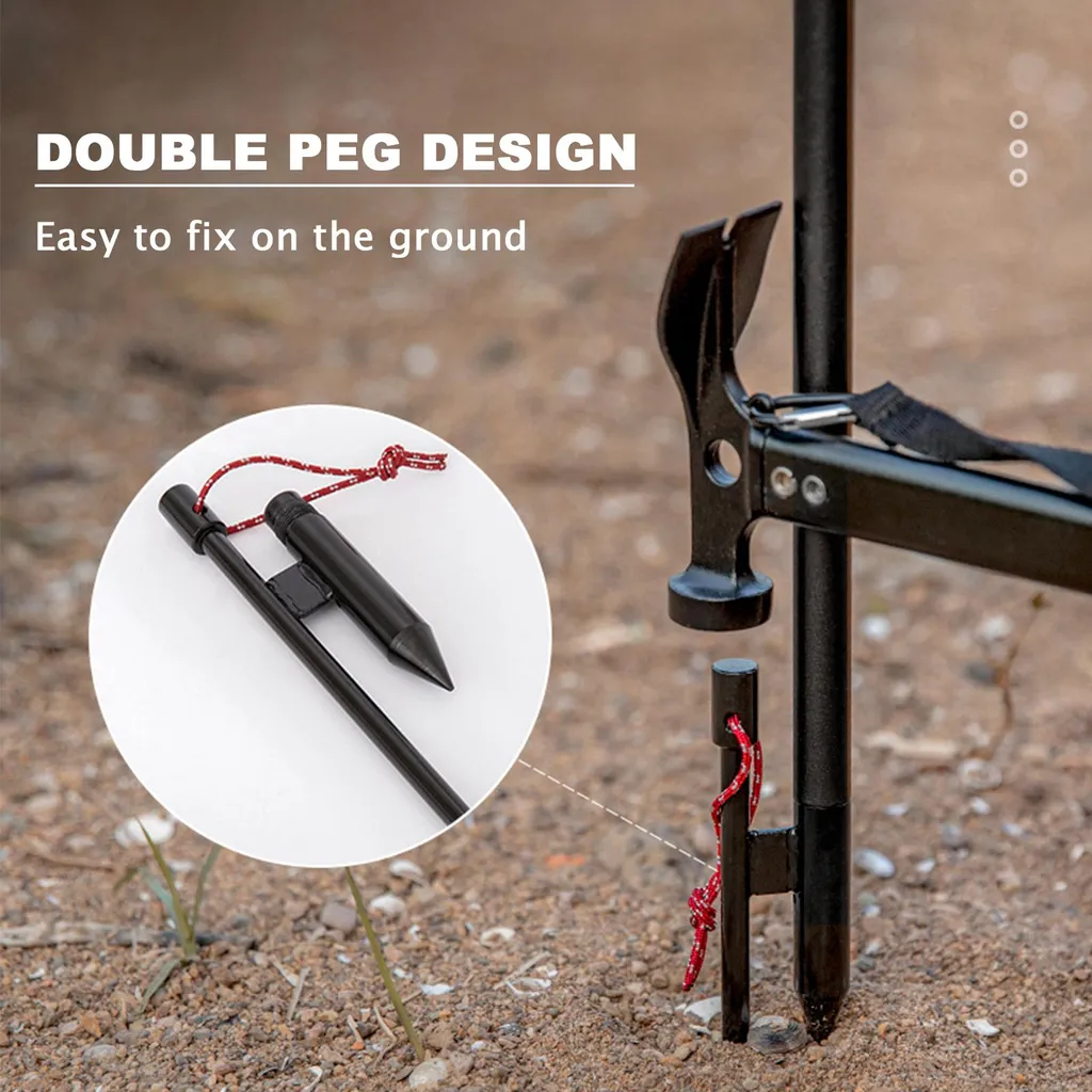 Suspension lumière camping légère en alu avec fixation de table réglable - 4