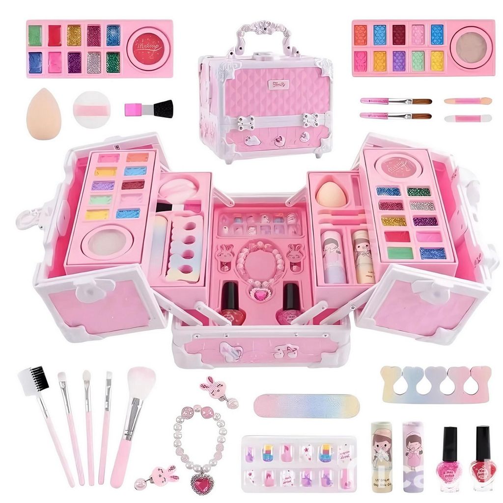 Schminkkoffer für Mädchen, Kinder Make-up Set, Beauty Case, Produktbild 