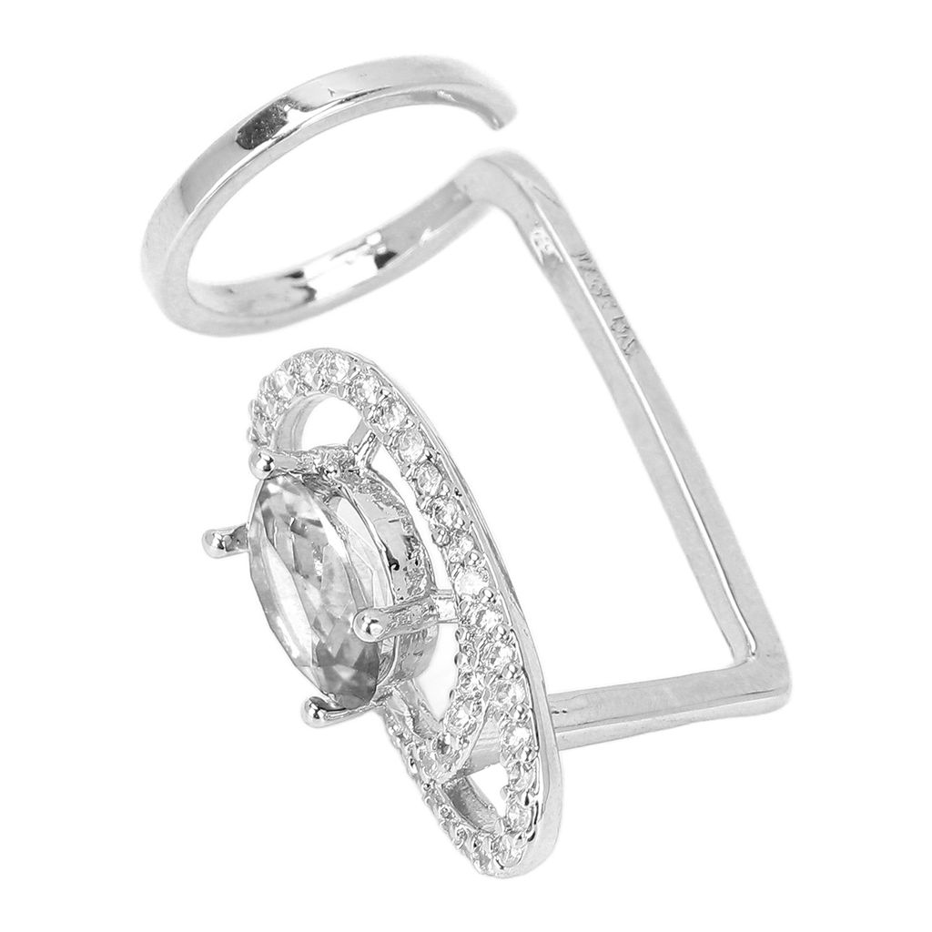 Fingernail Ring,Women Fingernail Ring,Rhinestones Fingernail Ring,Finger Nail Cover Ring,Fashionable Finger Nail Ring,Exquisite Finger Nail Ring