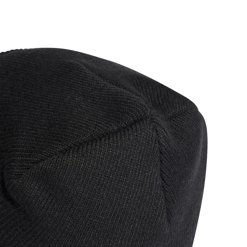 Bonnet Logo Cuf - Bonnet à Revers Classique avec Logo Brodé en Maille - 5