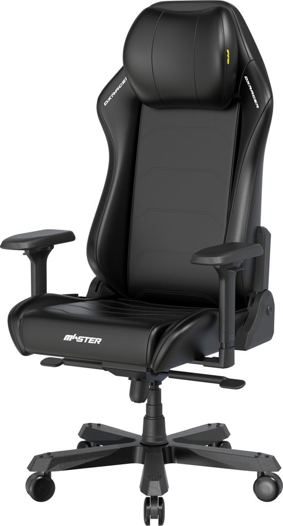 Gaming-Stuhl >DXRACER< bis 150kg, 4D Armlehnen, schwarz, EPU Bezug - 70x70cm (BxT)