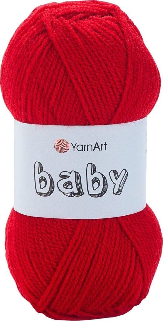 Yarn Art Baby 576 Red Strickgarn