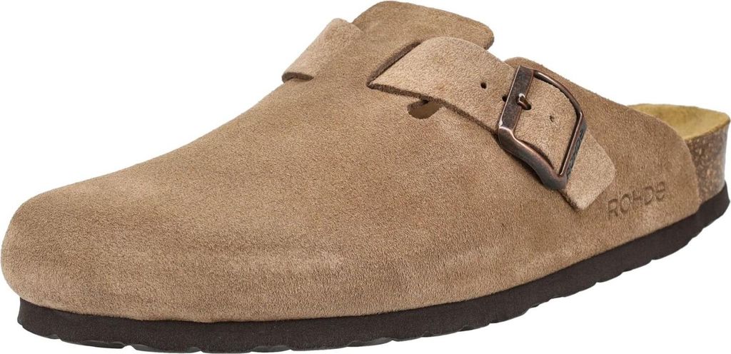 Rohde Pantoletten Pantoletten Veloursleder Produktbild 