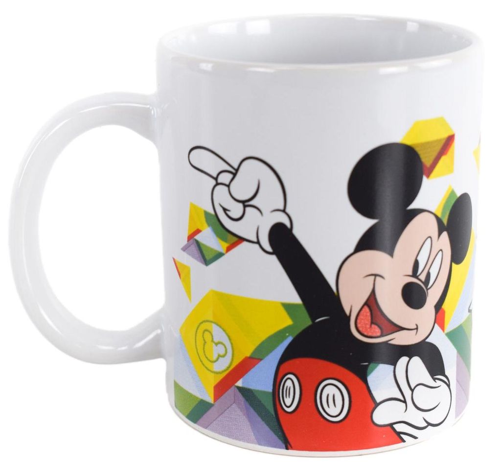 Tazza in Vetroceramica 325ml bianca Mickey Mouse Immagine del prodotto 