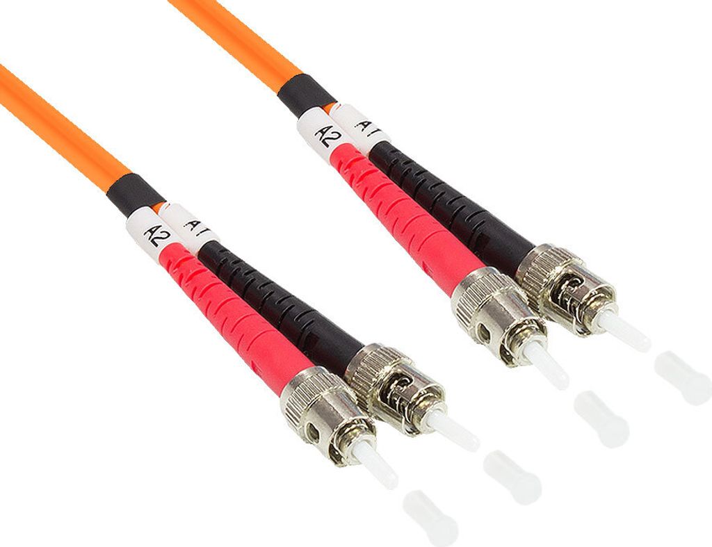 Patchkabel LWL Duplex OM2 (Multimode, 50/125) ST/ST, 10m, Good Connections