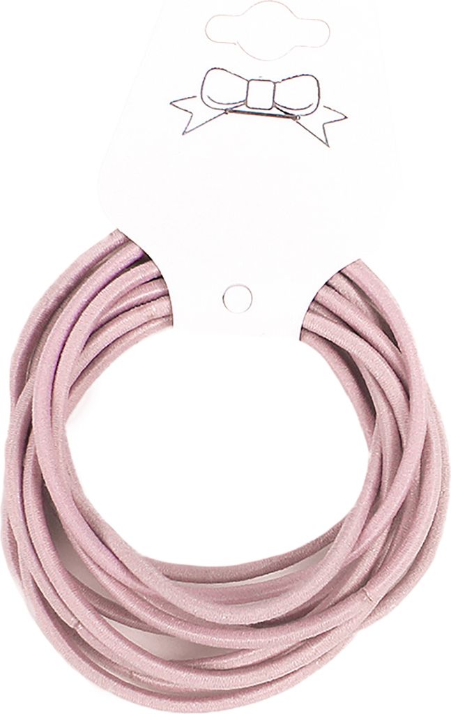 100 Haargummis 50mm elastisches Haar Band Zopfgummis ohne Metall Farbwahl, Größe:50mm, Farbe:altrosa