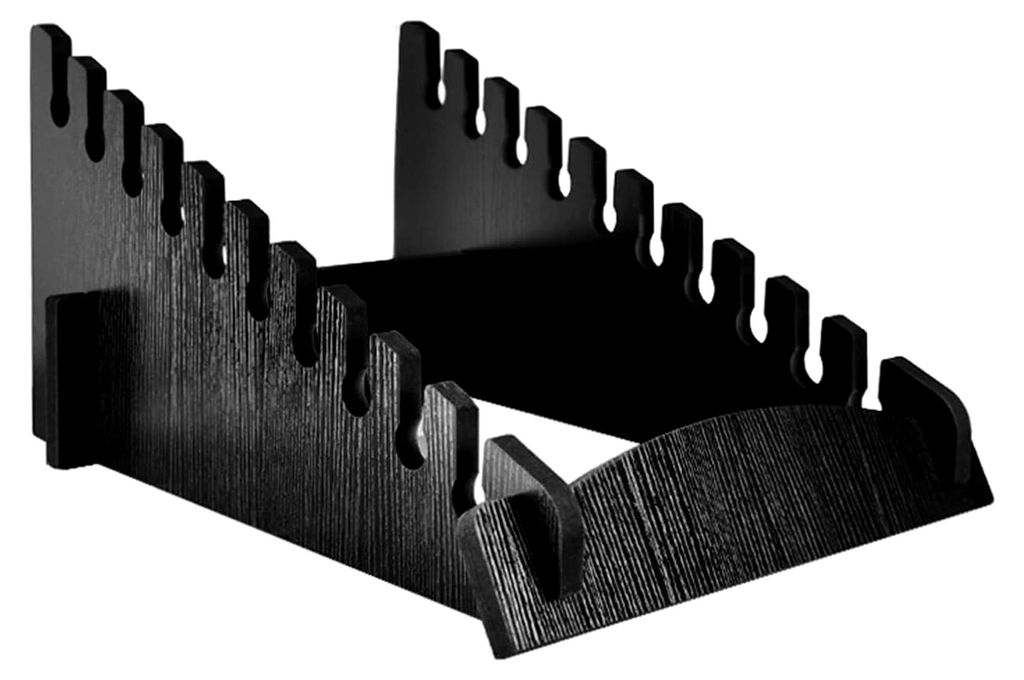 Freistehendes Präsentationsregal aus Holzfliesen mit 12 Kartenfächern – Keramik-Musteraufbewahrungsständer für den Einzelhandel, hochbelastba...