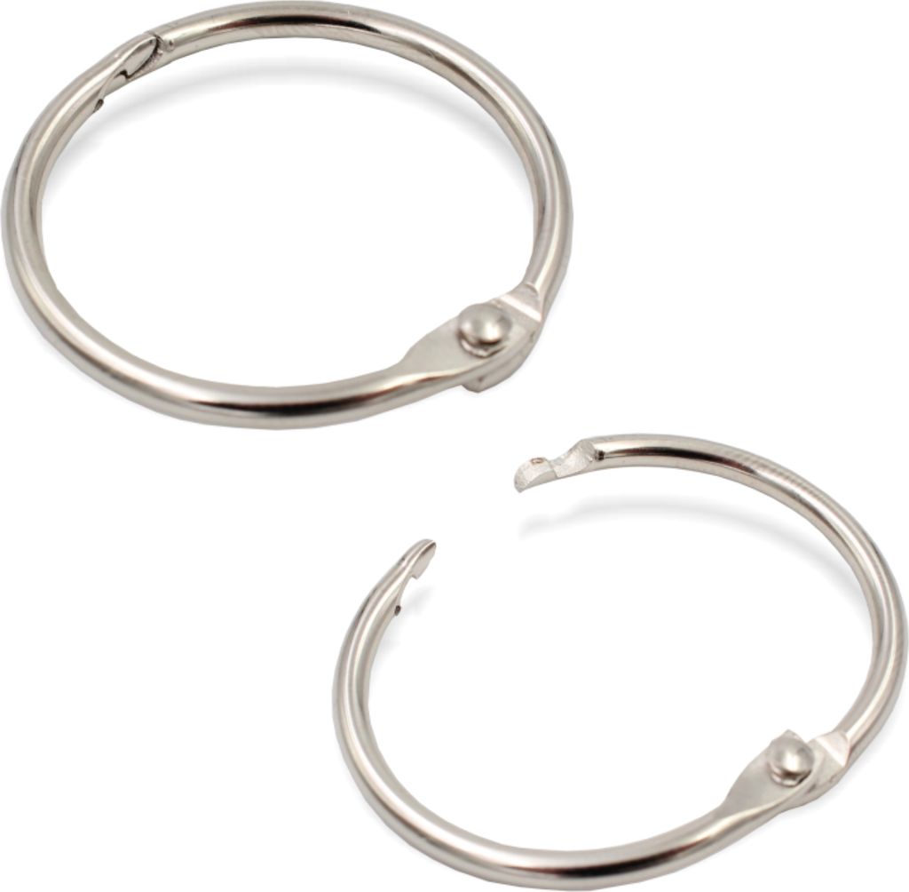 Klapp- Heftring / Schlüsselring aufklappbar | Ø 32 mm | Produktbild 