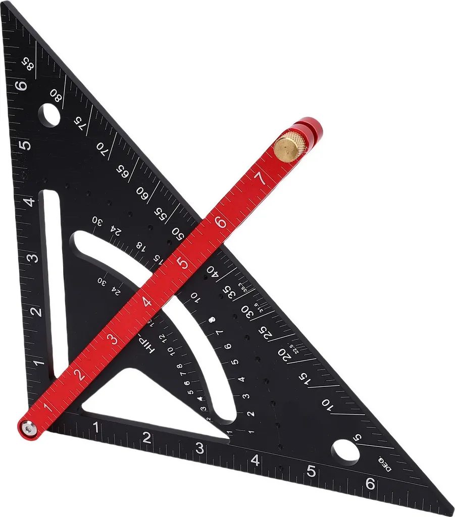 Équerre de menuisier bidirectionnelle réglable en aluminium robuste - 7