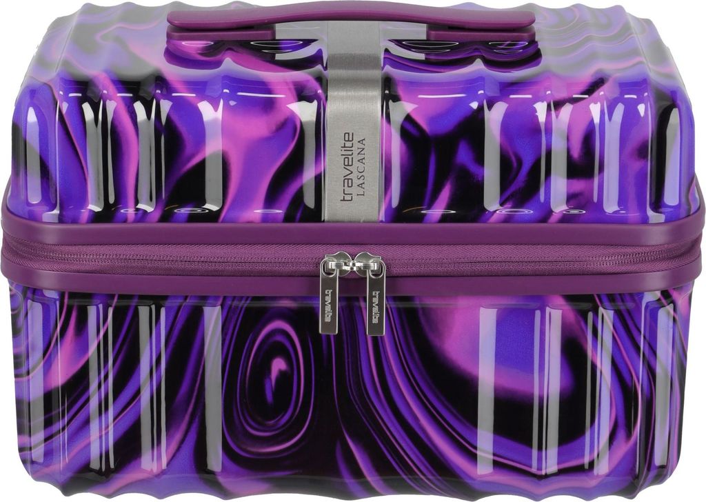 Travelite LASCANA Edition Beautycase, Purple Swirl Produktbild 