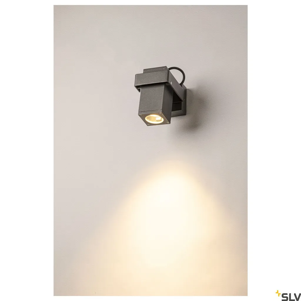 Applique Extérieure Orientable Anthracite THEO BRACKET CW QPAR51 - 7