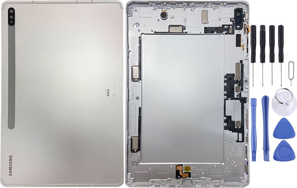 Samsung Akku Deckel Batterie Cover Galaxy Tab S7 Plus 5G GH82-23279B Silber