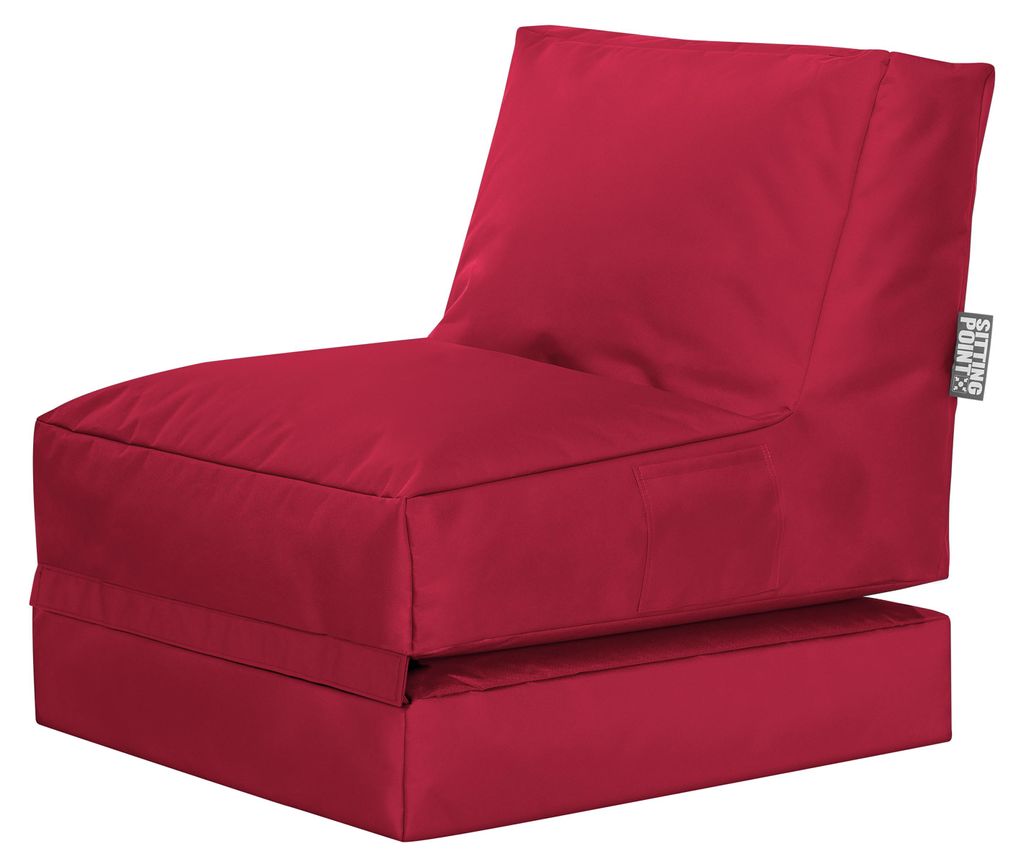 Twist SCUBA, Sitzsack und Liege,  Rot Produktbild 