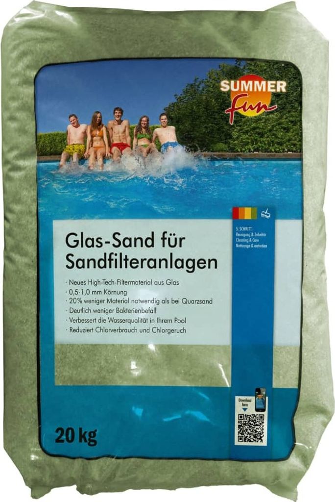 Summer Fun Filterglas 20 kg 0,5 - 1,0 mm Produktbild 