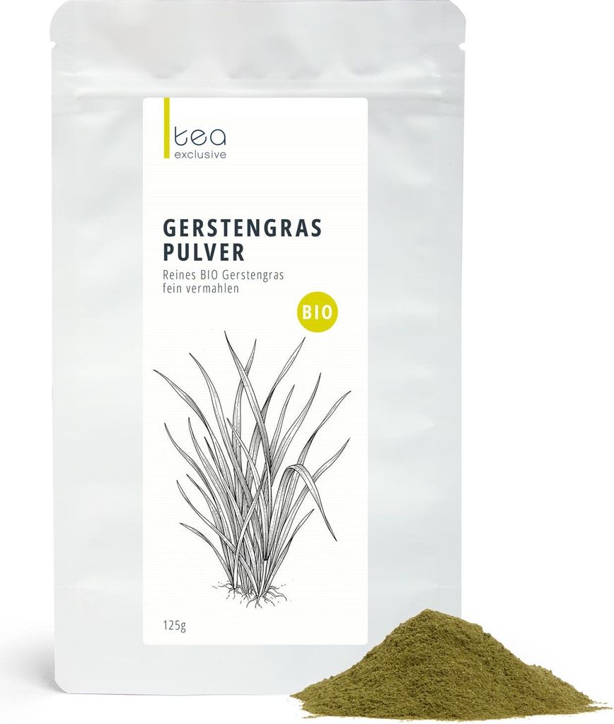 Gerstengras Pulver BIO, 125g