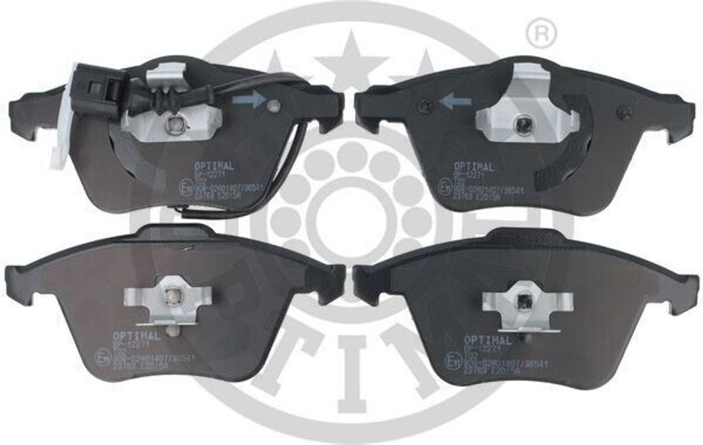 OPTIMAL Bremsbeläge Satz Vorne Bremsklötze für VW GOLF VI (5K1) BP-12271