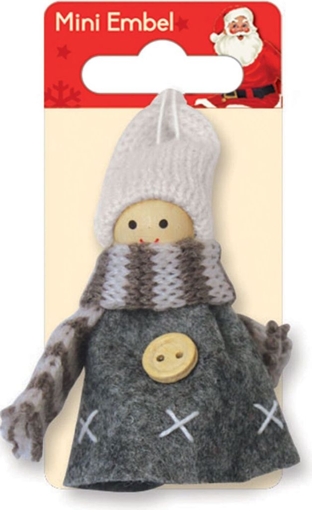 Figuren Weihnachtsdekoration - Grau
