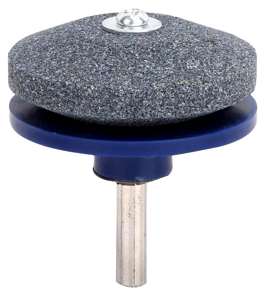 Rasenmäher Messerschärfer für Garten und Motorbohrer Schleifwerkzeug Aufsatz blau