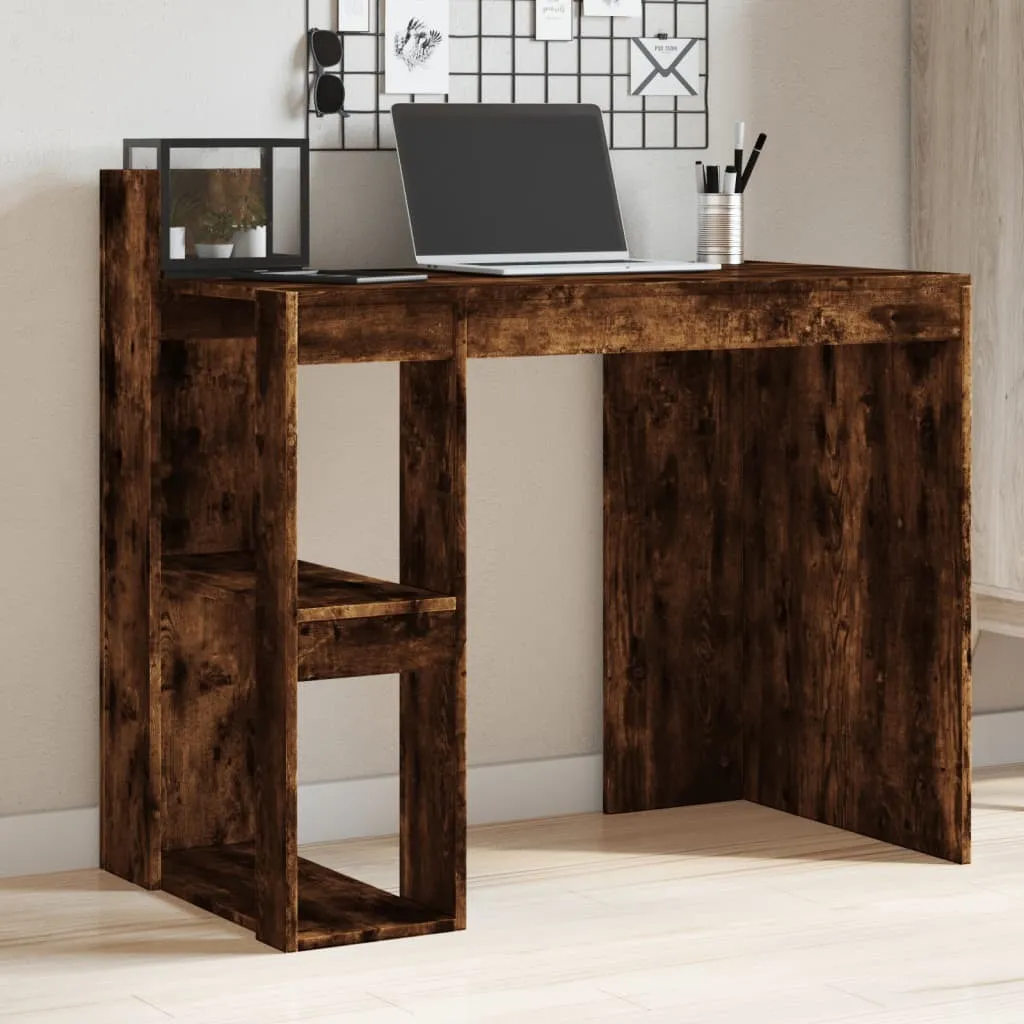 Scrivania Maison Exclusive Rovere Affumicato 103x56x94cm per Casa