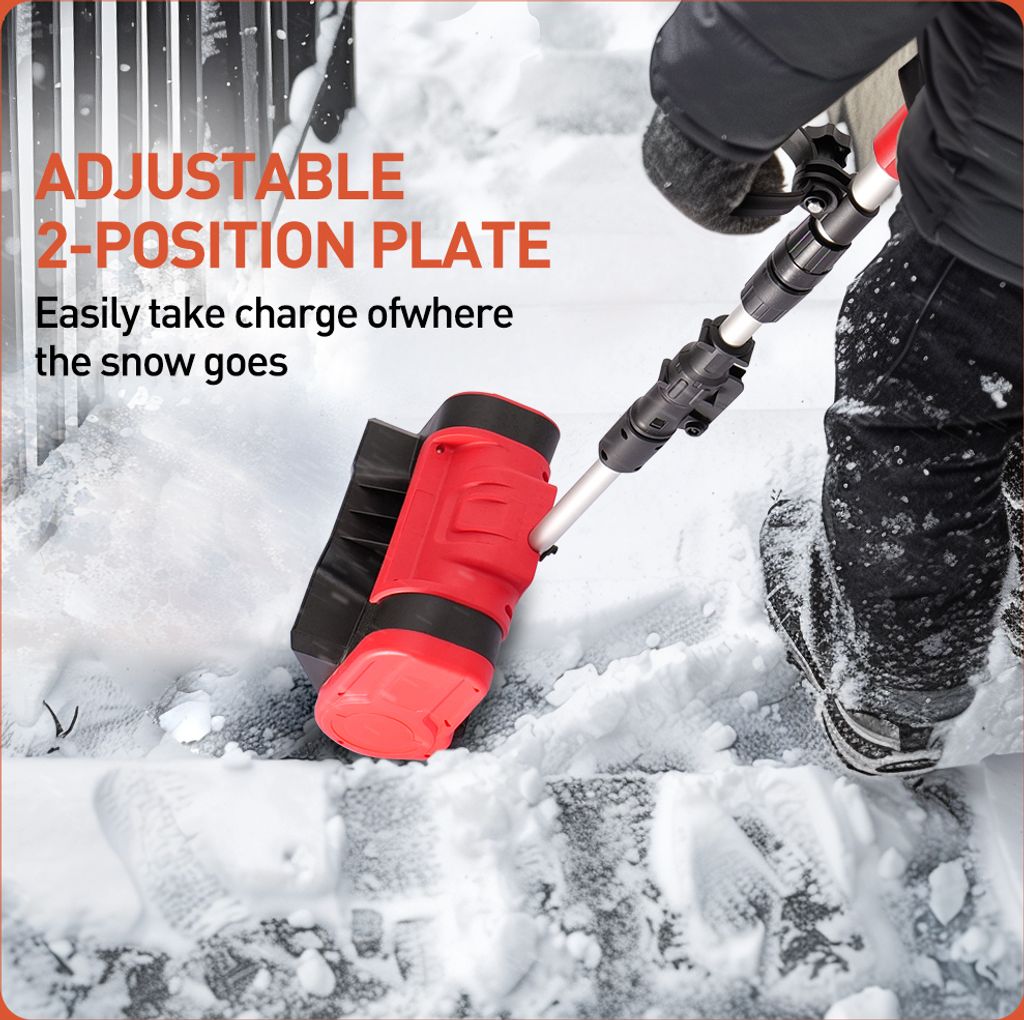 Akku-Schneefräse,Akku-Schneeschaufel,24V mit 2 Produktbild 3